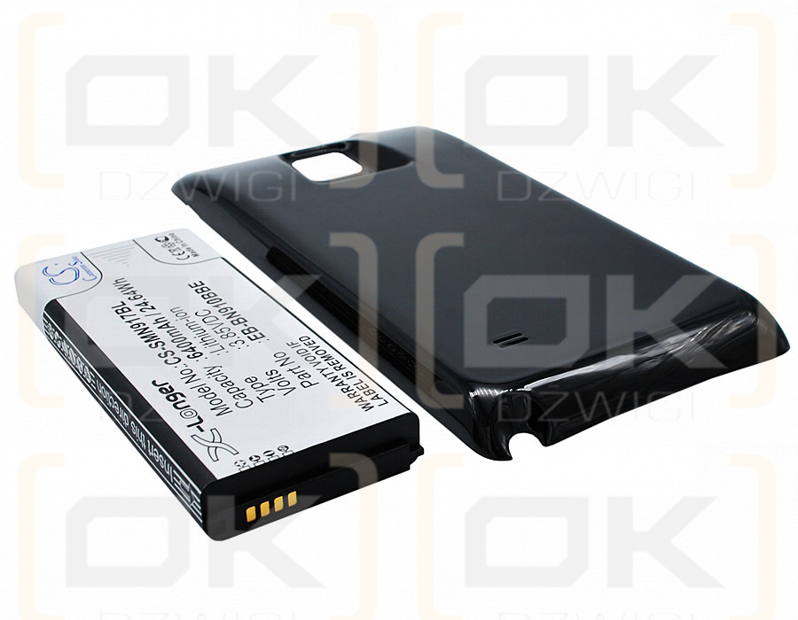 Samsung SM-N910I / EB-BN910BBE 6400 mAh Li-Ion 3,85 V (Cameron Sino)