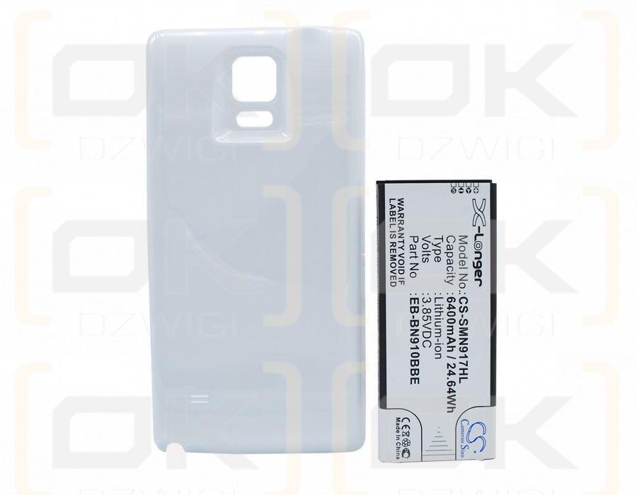 Samsung SM-N910I / EB-BN910BBE 6400 мАч литий-ионный 3,85 В (Cameron Sino)