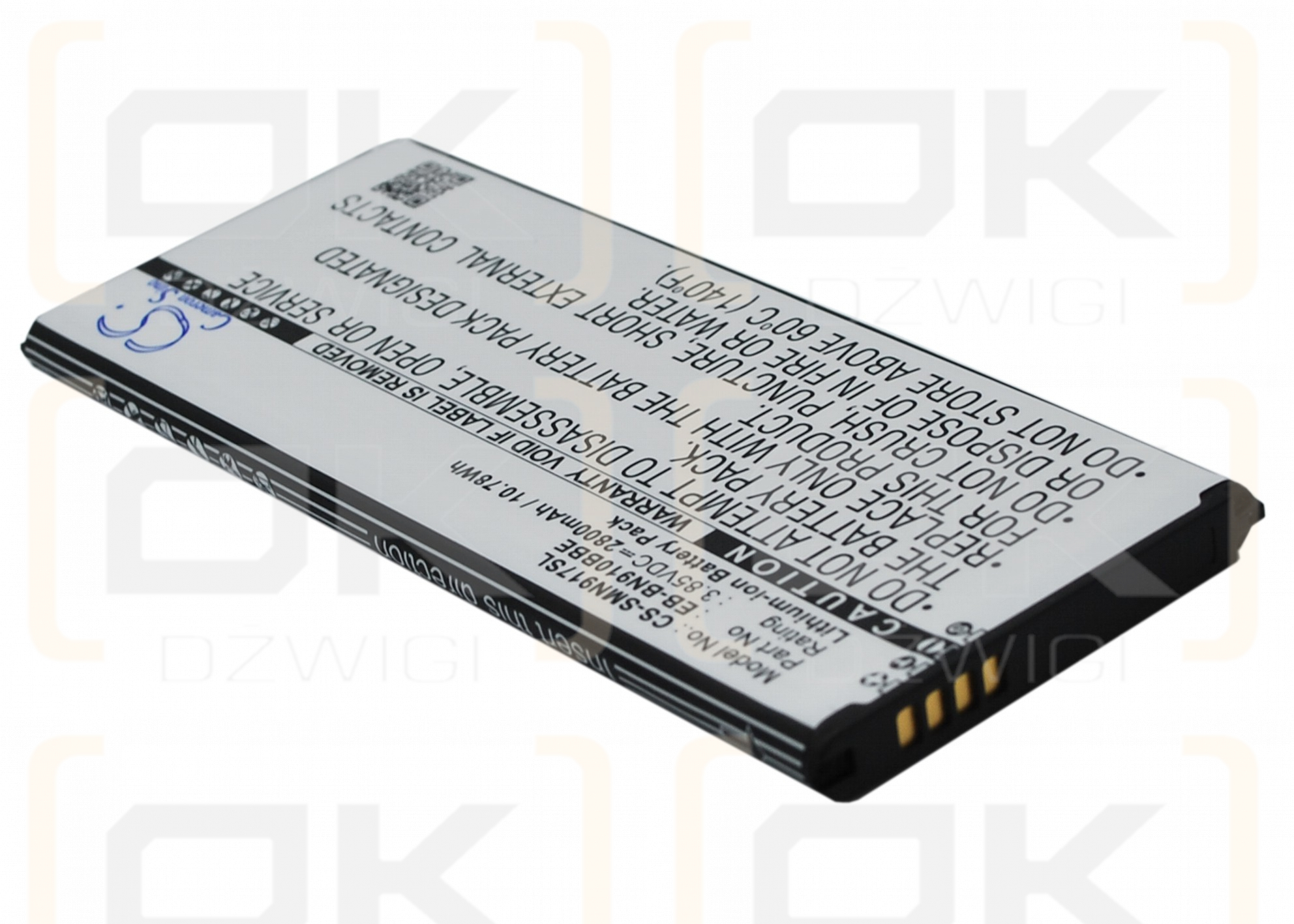 Samsung SM-N910I / EB-BN910BBE 2800 mAh Li-Ion 3,85 V (Cameron Sino)