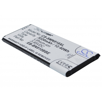 Samsung SM-N910I / EB-BN910BBE 3220 mAh Li-Ion 3,85 V (Cameron Sino)