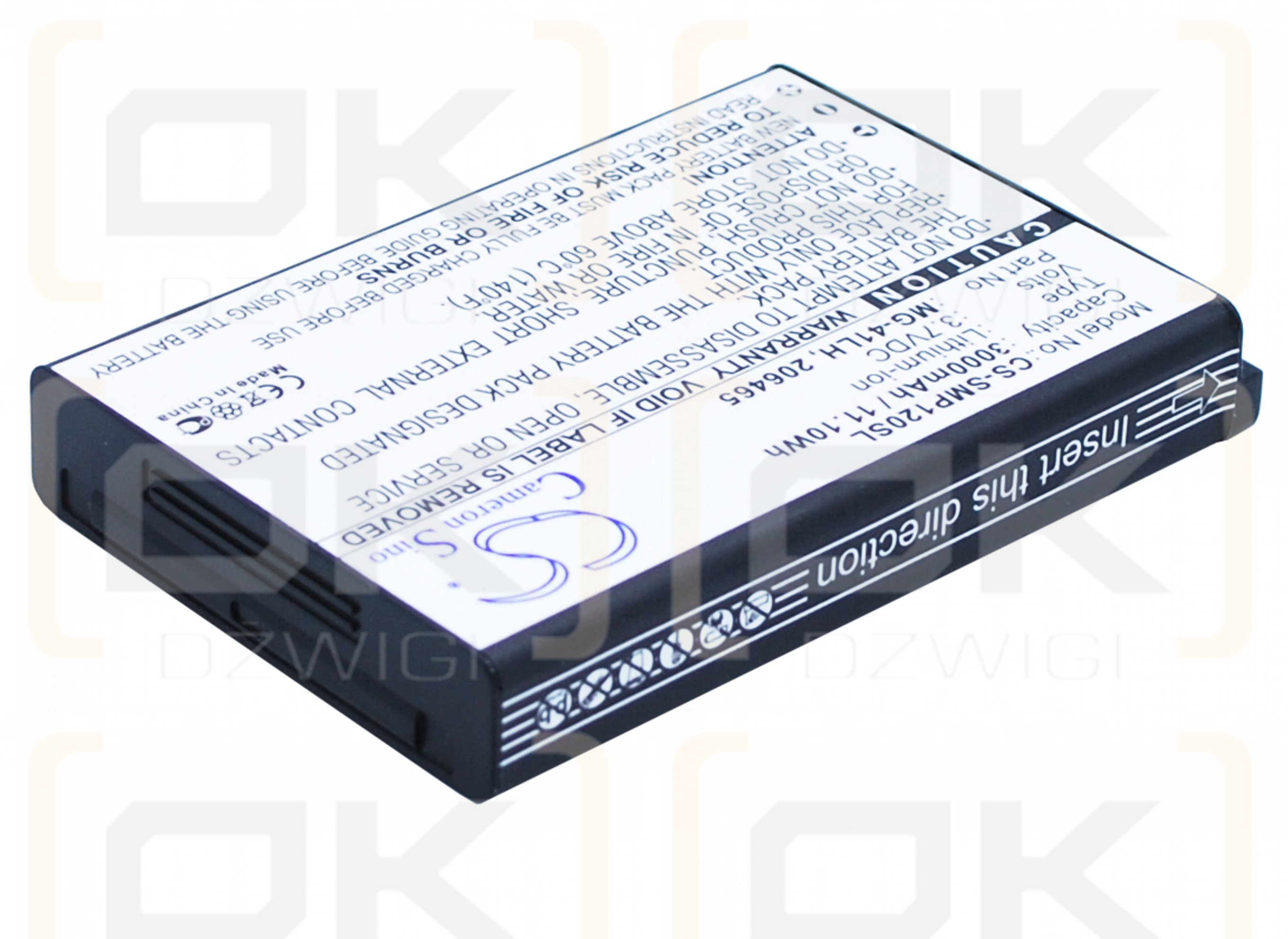 Spectra MobileMapper 20 / TS21878 3000mAh Li-ion 3.7V (Cameron Sino)