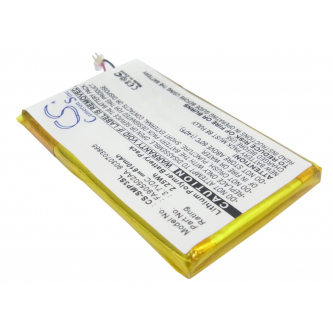 Samsung YP-P3JCS/XAA 16G / FA905502AA 610 mAh Li-Polímero 3,7 V (Cameron Sino)