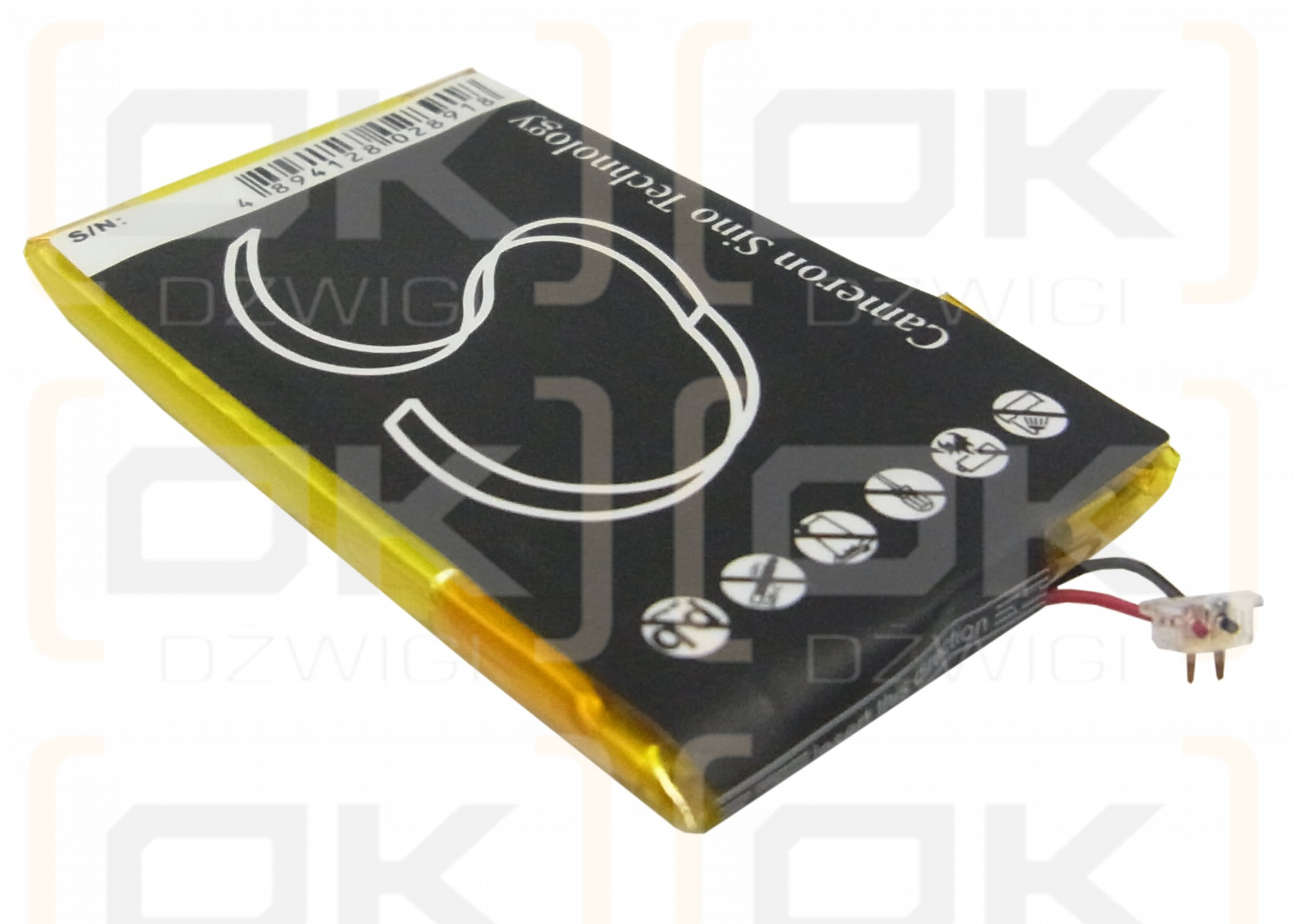 Samsung YP-P3JCS/XAA 16G / FA905502AA 610 mAh Li-Polymer 3.7 V (Cameron Sino)