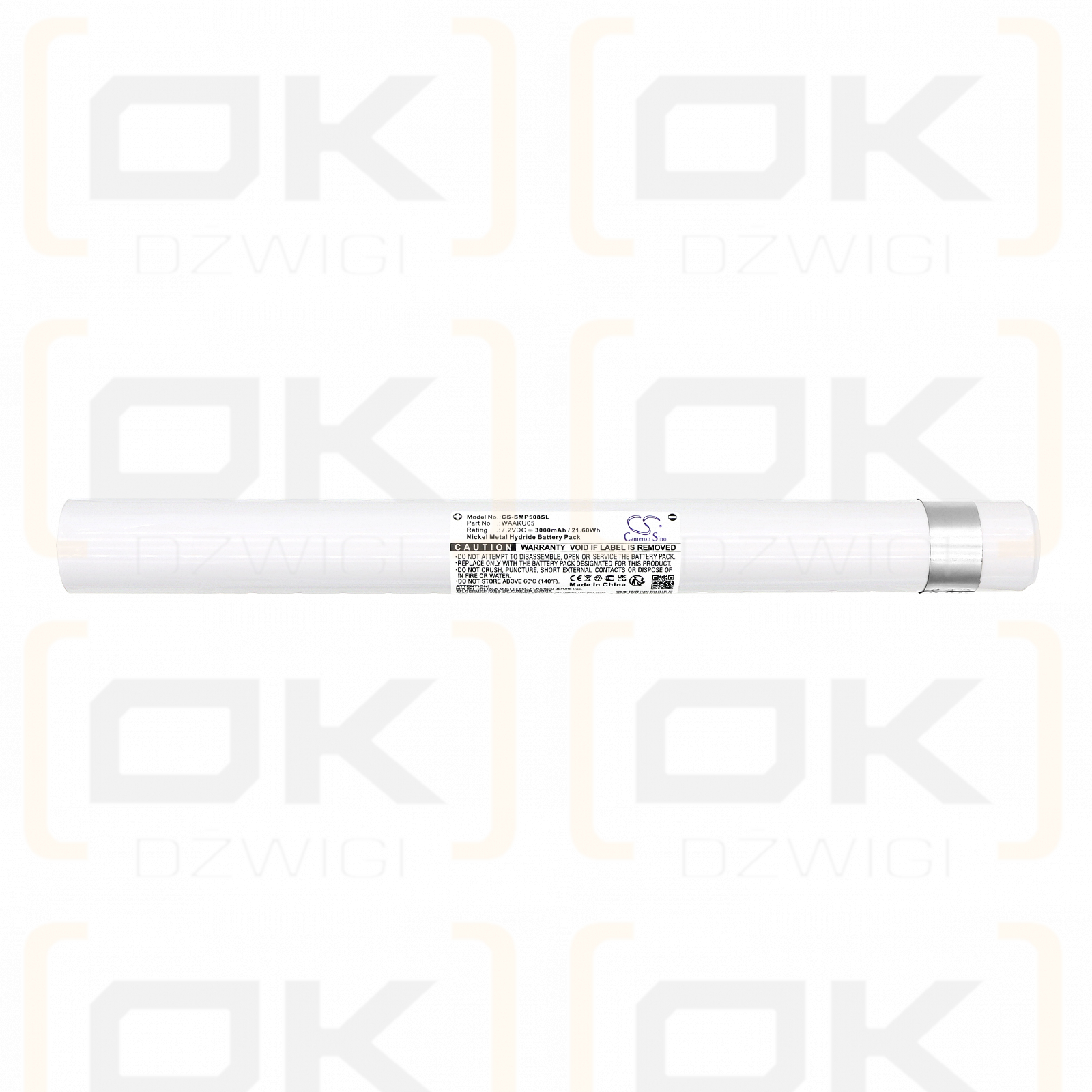 SONEL MIC-5000 / WAAKU05 3000mAh Ni-MH 7.2V (Cameron Sino)