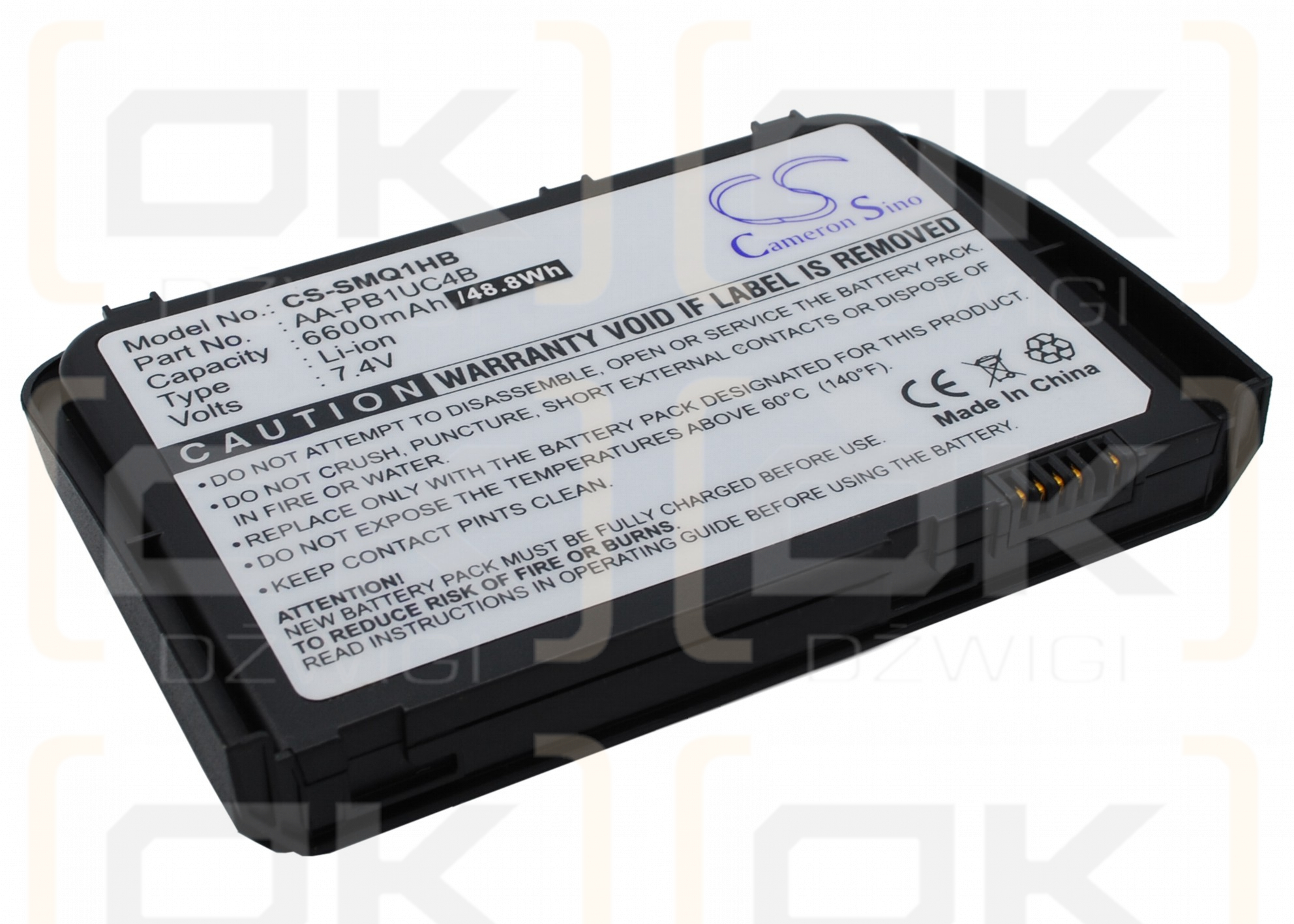 Samsung NP-Q1U-Y04 / AA-PB1UC4B 6600 mAh Li-ion 7,4 V (Cameron Sino)