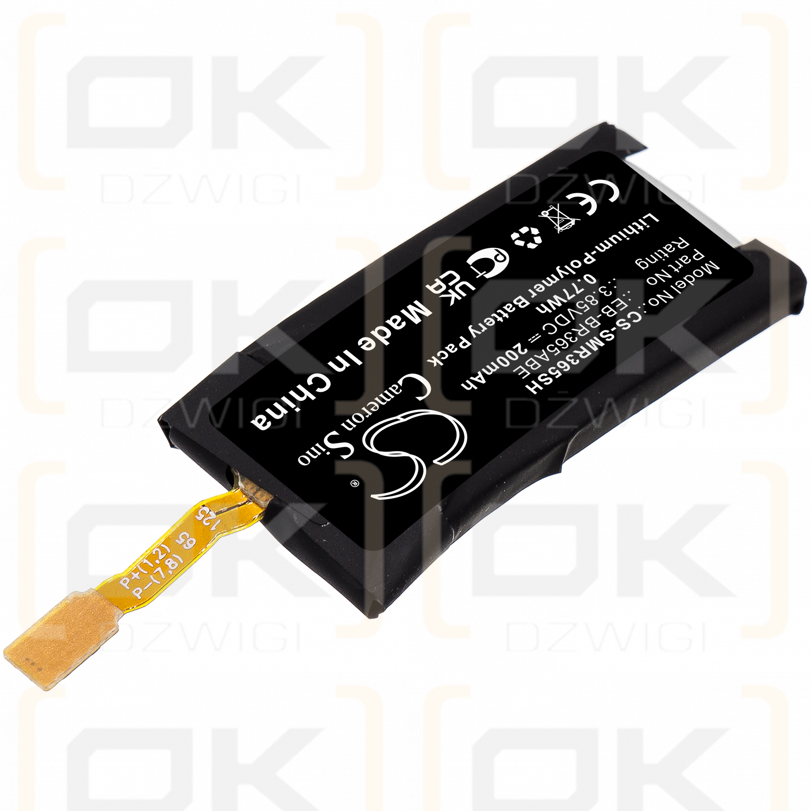 Samsung SM-R365 / EB-BR365ABE 200 mAh Li-Polymer 3,85 V (Cameron Sino)