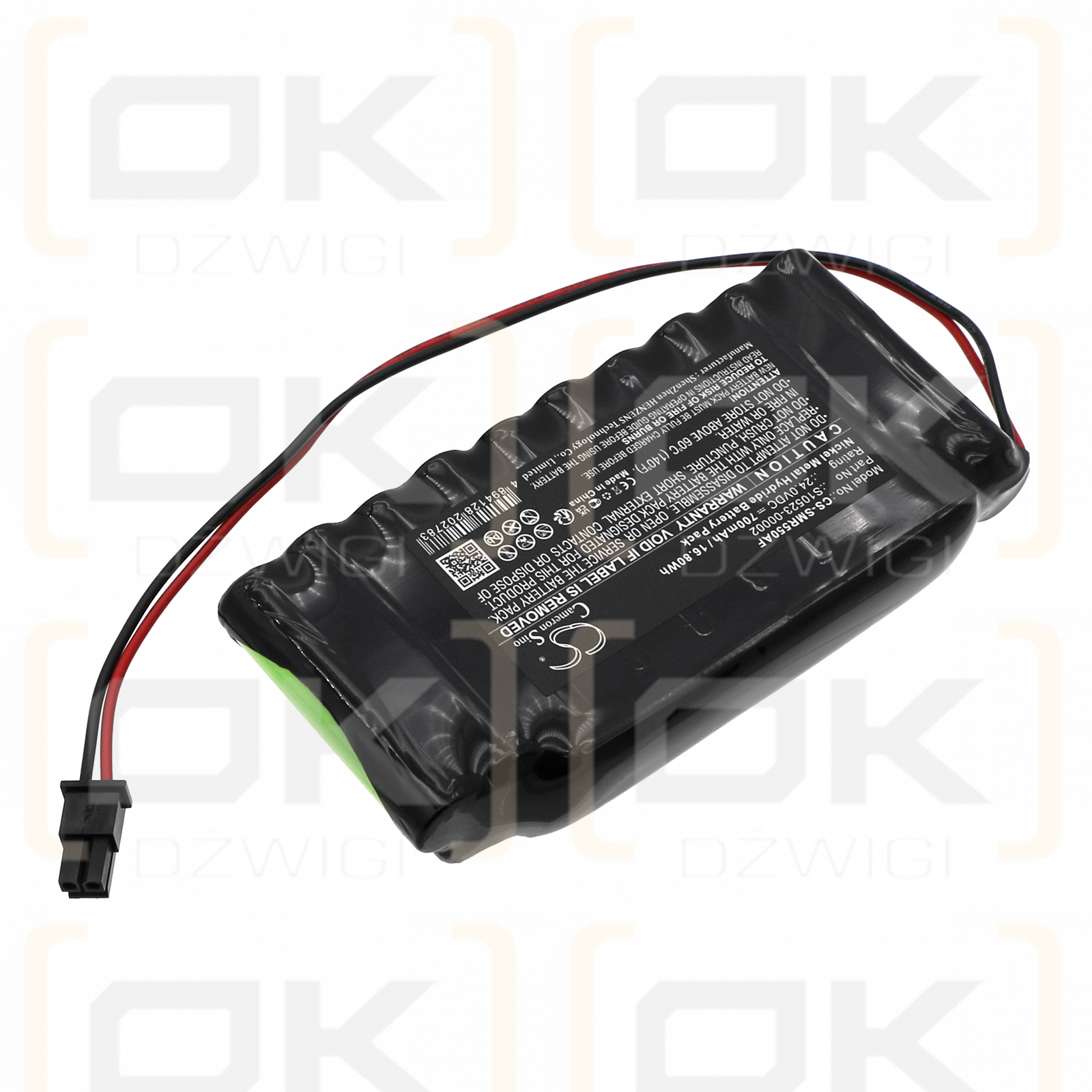 SOMMER Aperto A800 XL / S10523-00002 700mAh Ni-MH 24.0V (Cameron Sino)