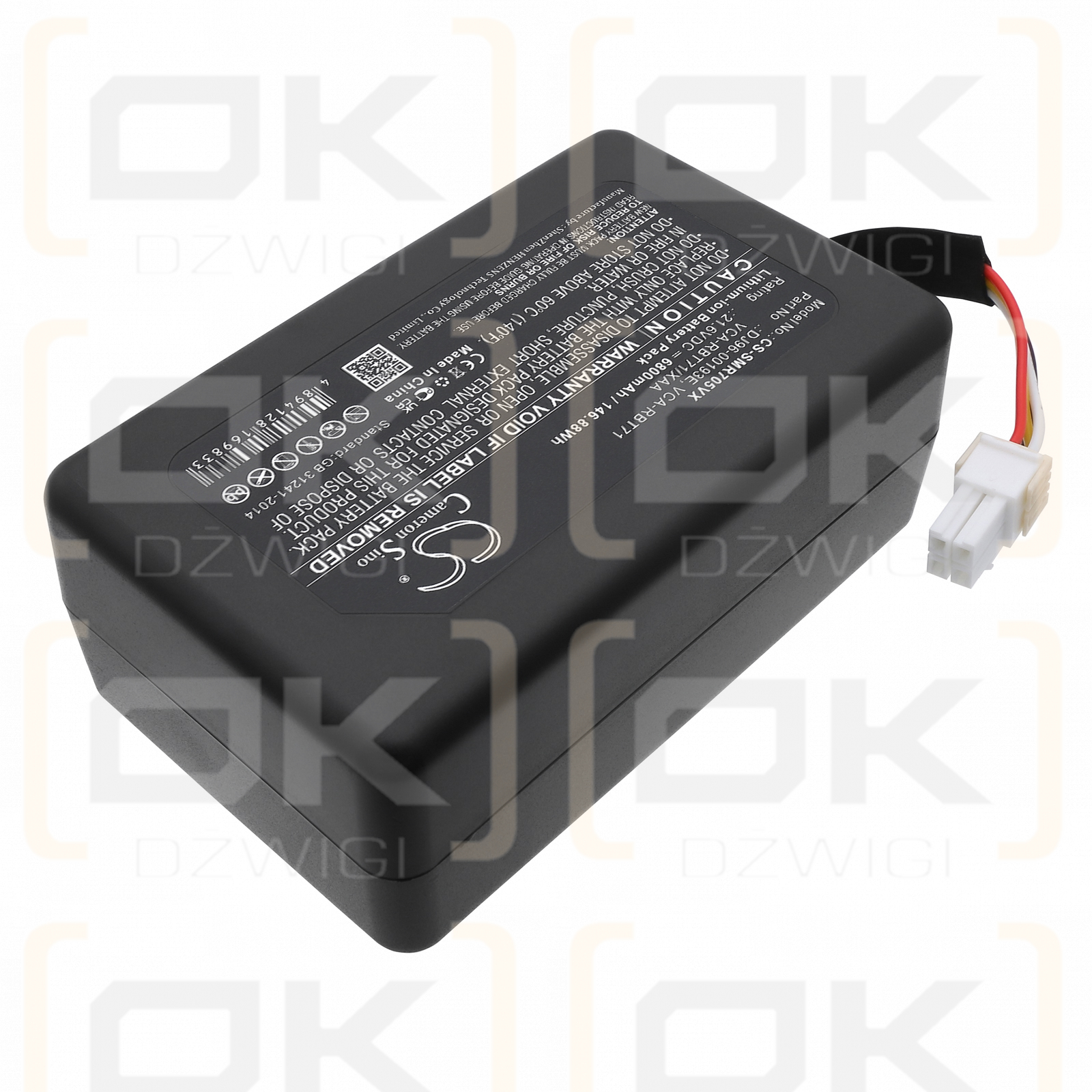 Samsung VR1AM7040W9/AA / DJ96-00193E 6800 mAh Li-ion 21.6 V (Cameron Sino)