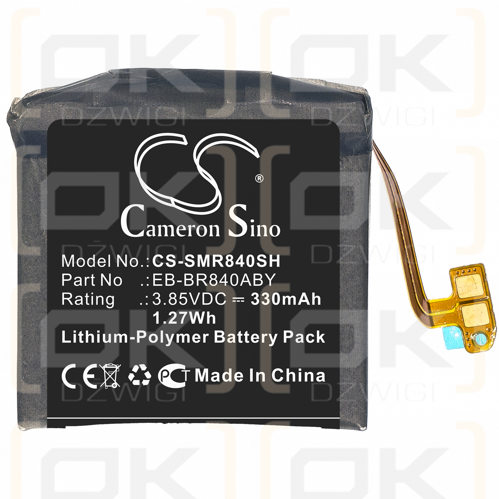 Samsung SM-R845 / EB-BR840ABY 330mAh Li-Polymer 3.85V (Cameron Sino)