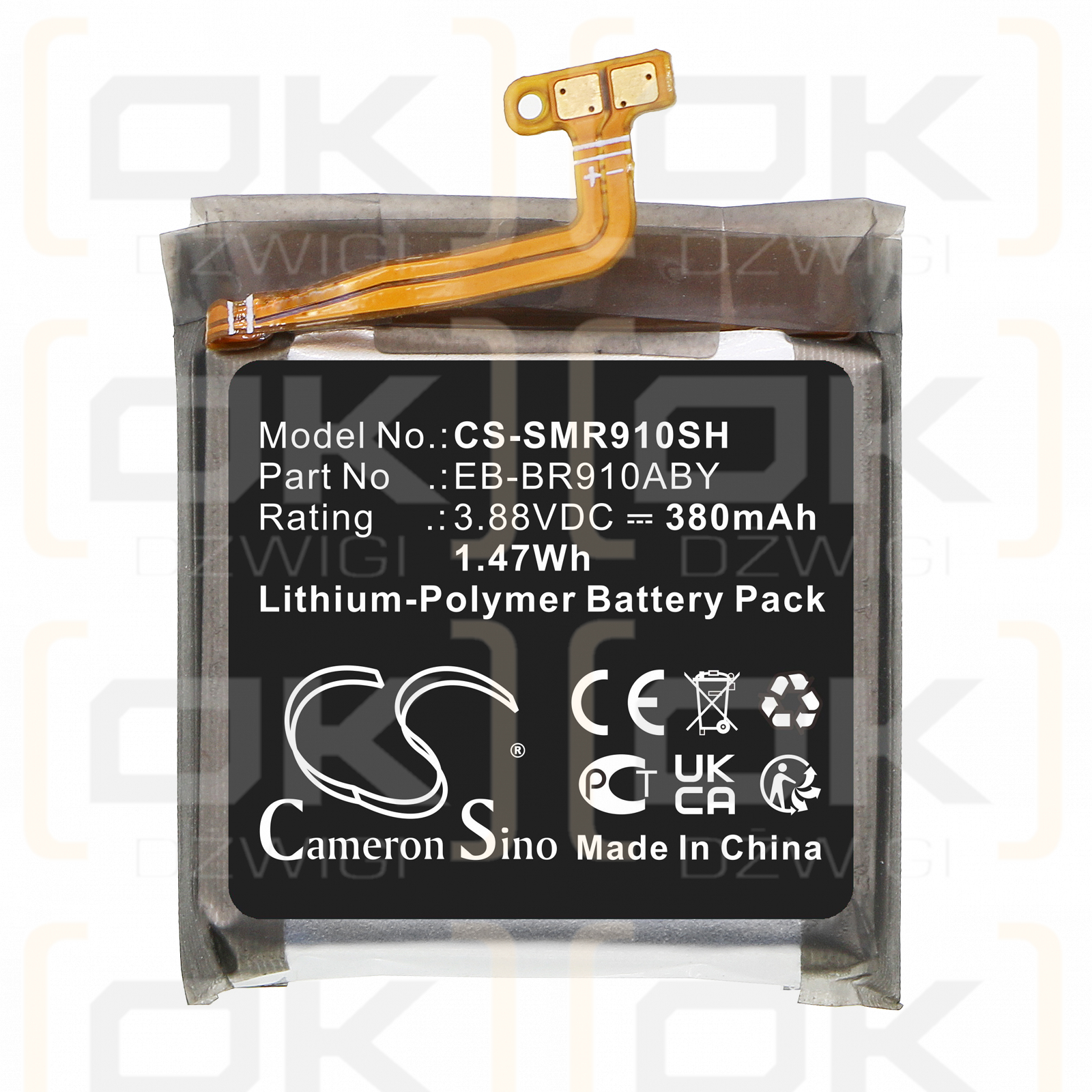 Samsung SM-R915 / GH43-05114A 380mAh Li-Polímero 3.88V (Cameron Sino)