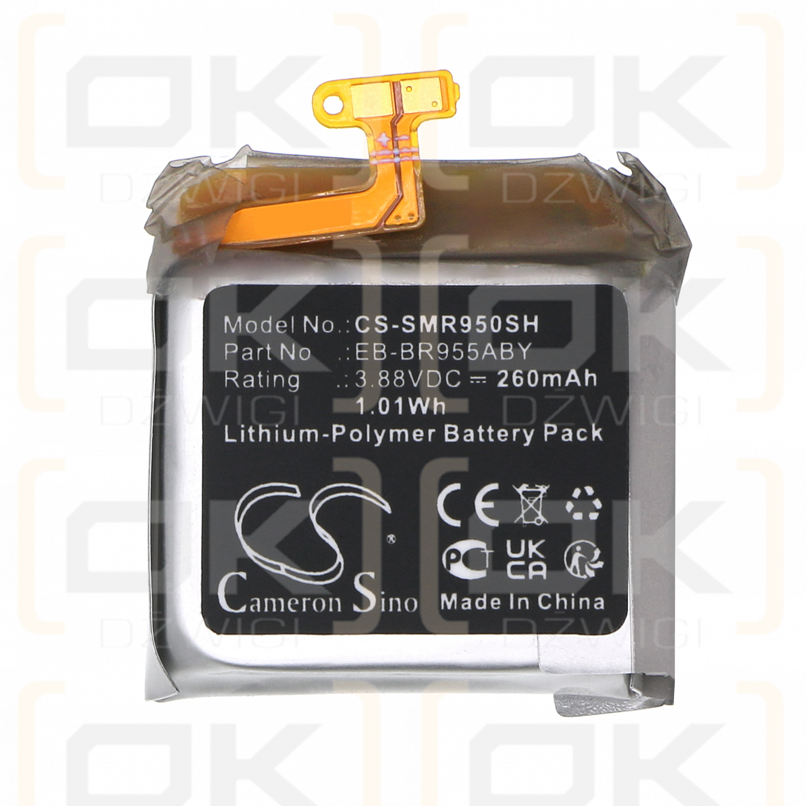 Samsung SM-R955 / GH43-05160A 260mAh Li-Polímero 3.88V (Cameron Sino)