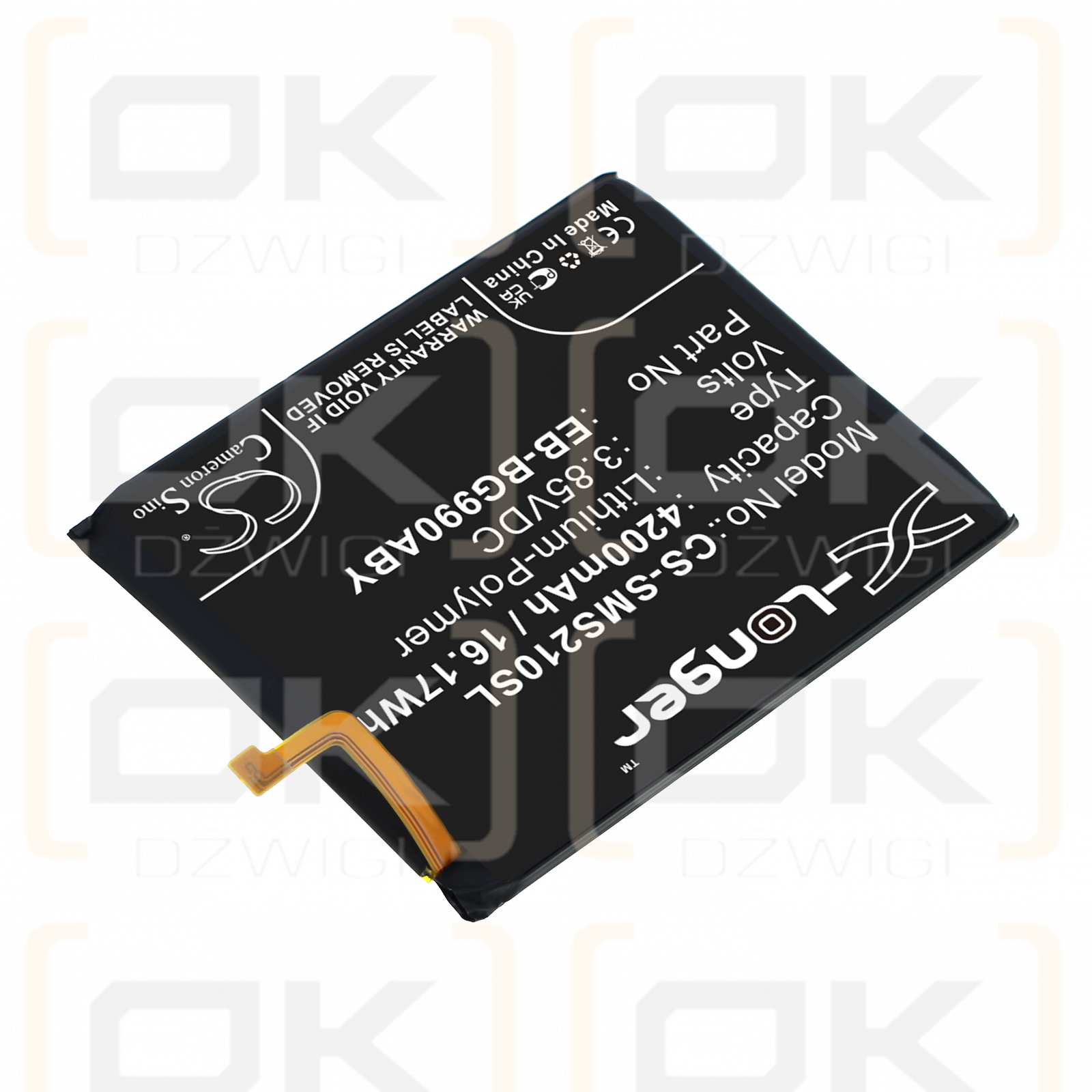 Samsung SM-G990E / EB-BG990ABY 4200 mAh Li-Polymer 3,85 V (Cameron Sino)