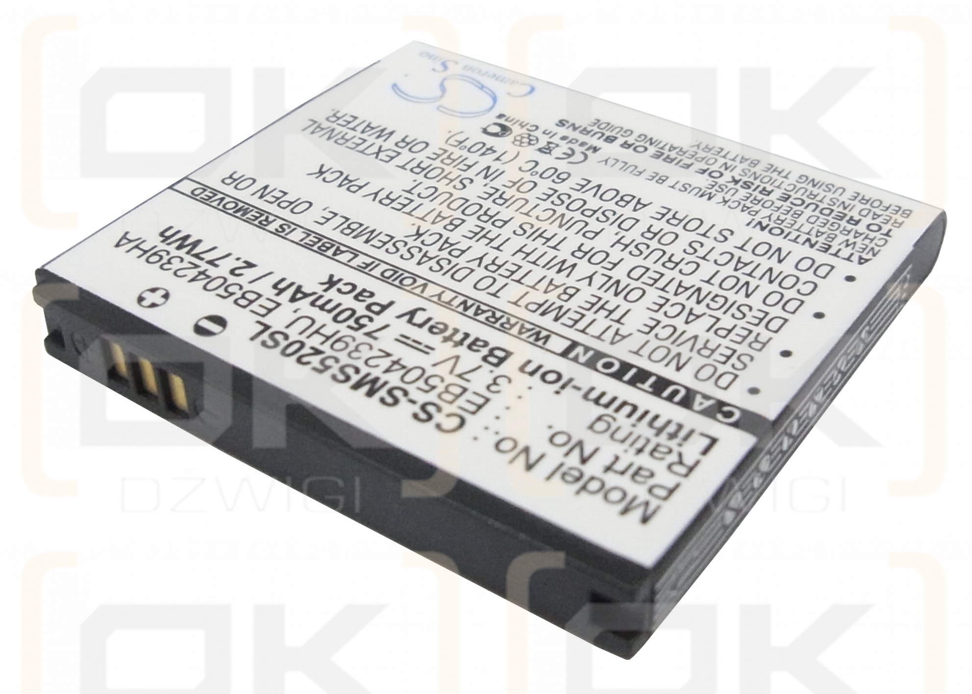 Samsung GT-S5200C / EB504239HU 750 mAh Li-Ion 3,7 V (Cameron Sino)