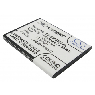 Samsung GT-S5831I / EB494358VU 1350 mAh Li-Ion 3,7 V (Cameron Sino)