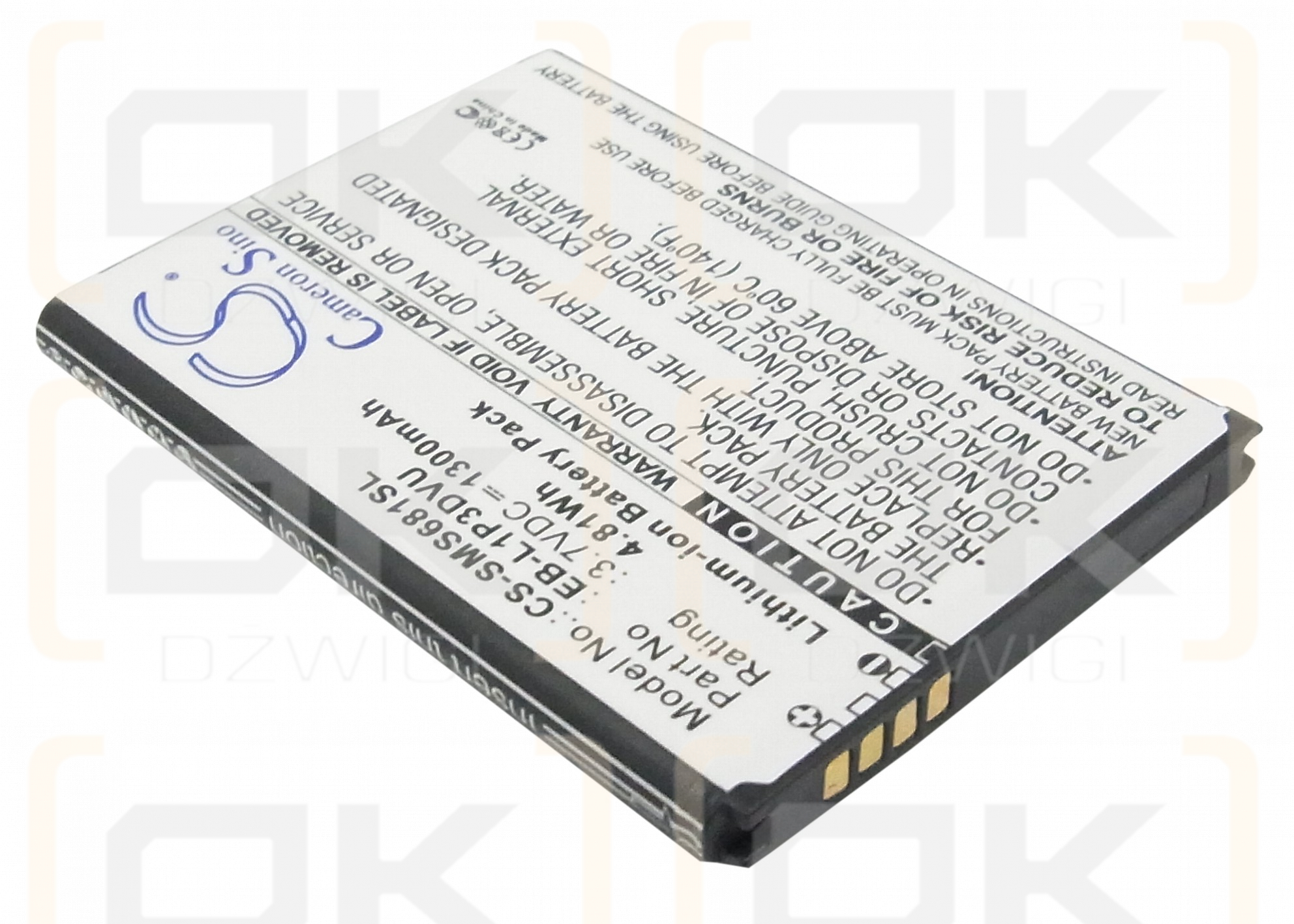 Samsung GT-S6790N / EB-L1P3DVU 1300 mAh Li-Ion 3,7 V (Cameron Sino)