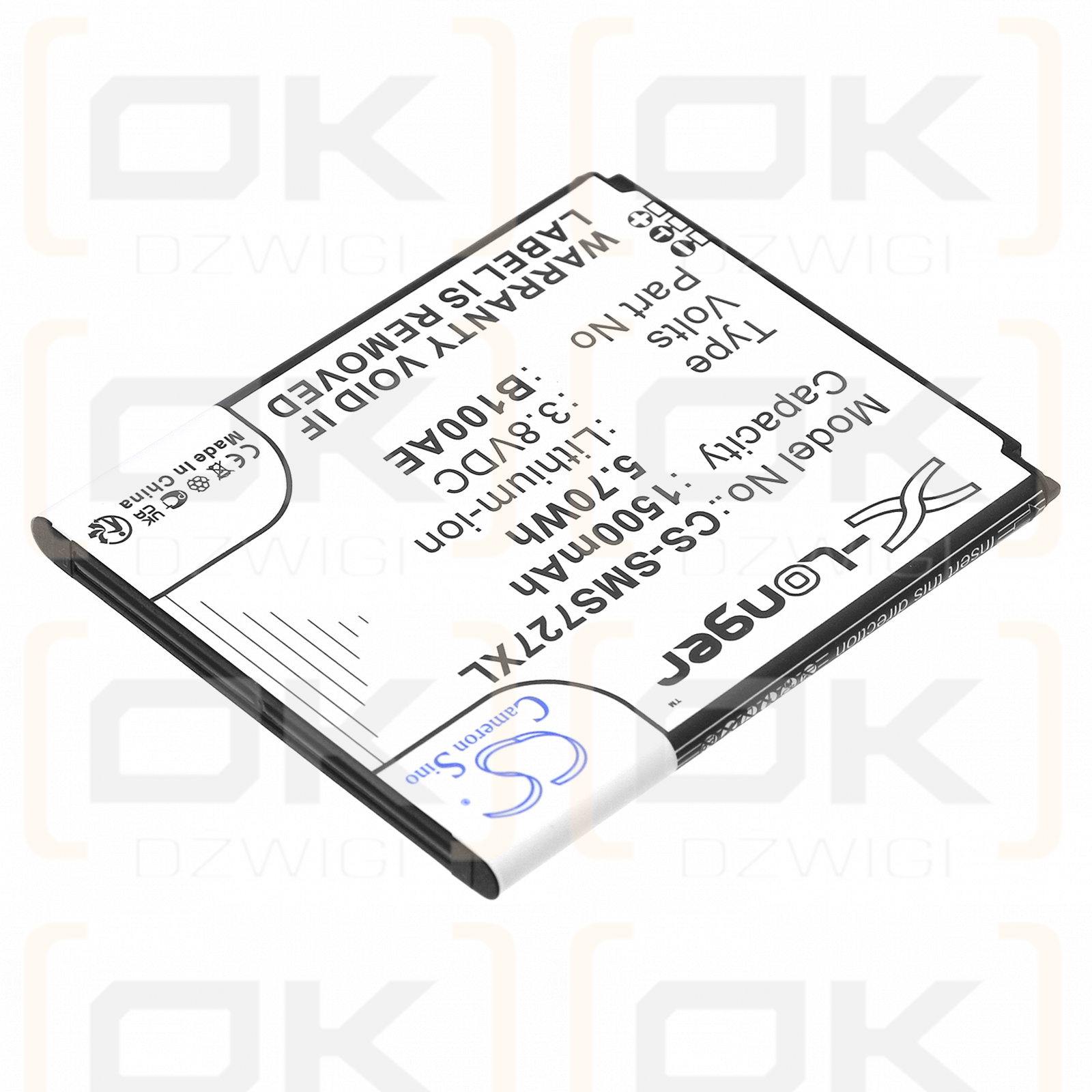 Samsung SM-G318H / B100AE 1500 mAh Li-Ion 3,8 V (Cameron Sino)