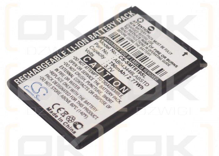 Samsung SCH-U510 / AB043446LABSTD 750 mAh Li-Ion 3,7 V (Cameron Sino)