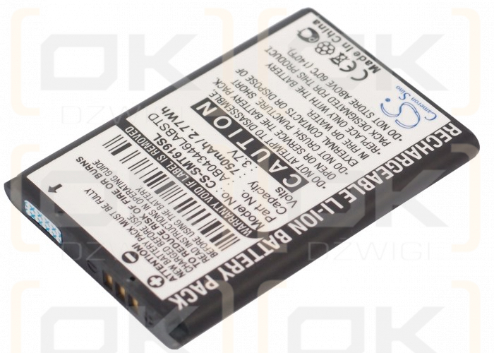 Samsung SCH-U510 / AB043446LABSTD 750 mAh Li-Ion 3,7 V (Cameron Sino)