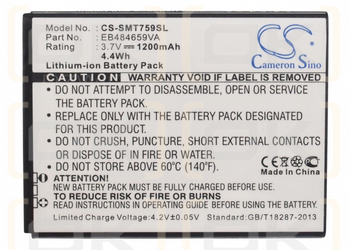 T-Mobile / EB484659VA 1200 mAh Li-Ion 3,7 V (Cameron Sino)