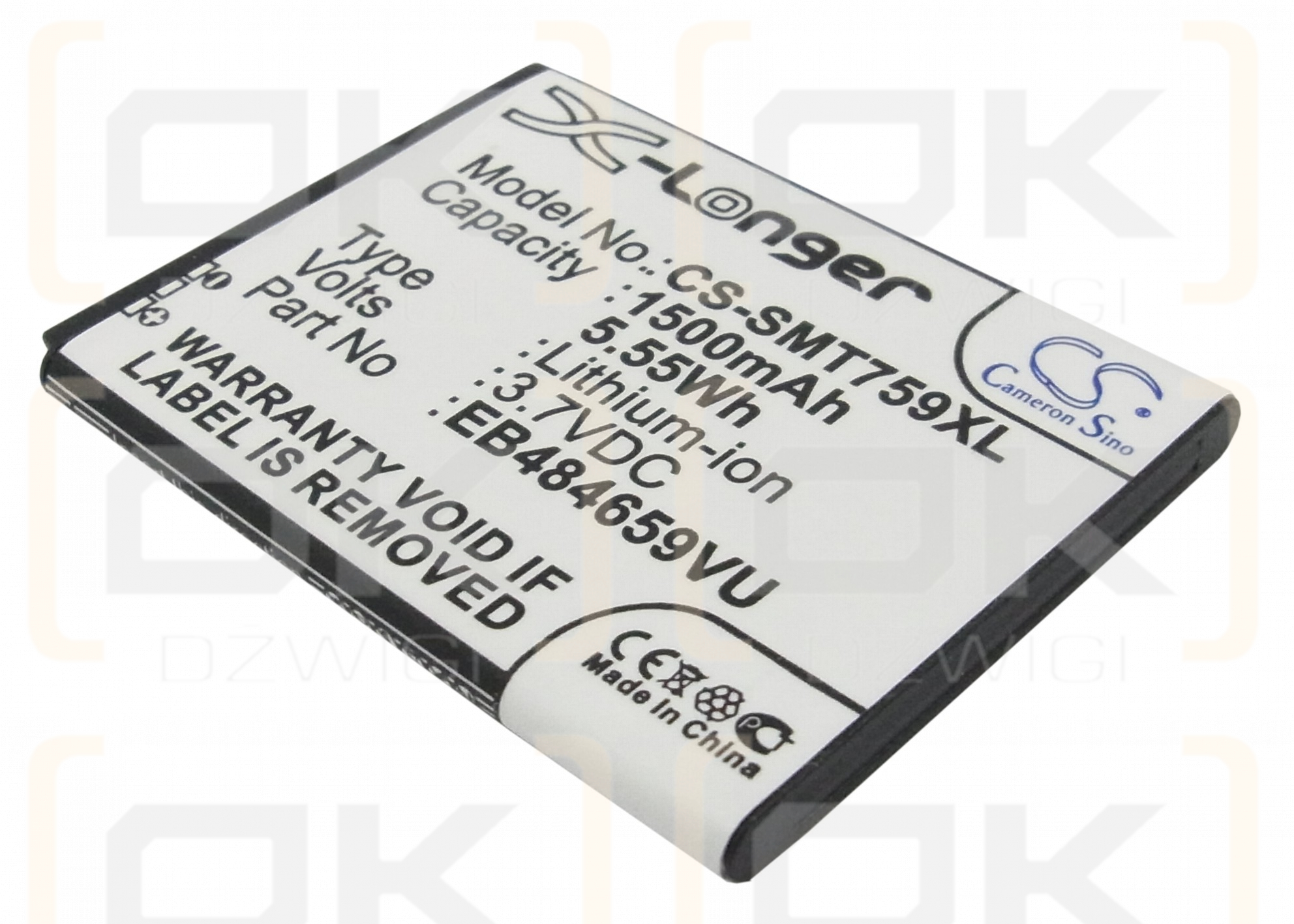 T-Mobile / EB484659VA 1500 mAh Li-Ion 3,7 V (Cameron Sino)