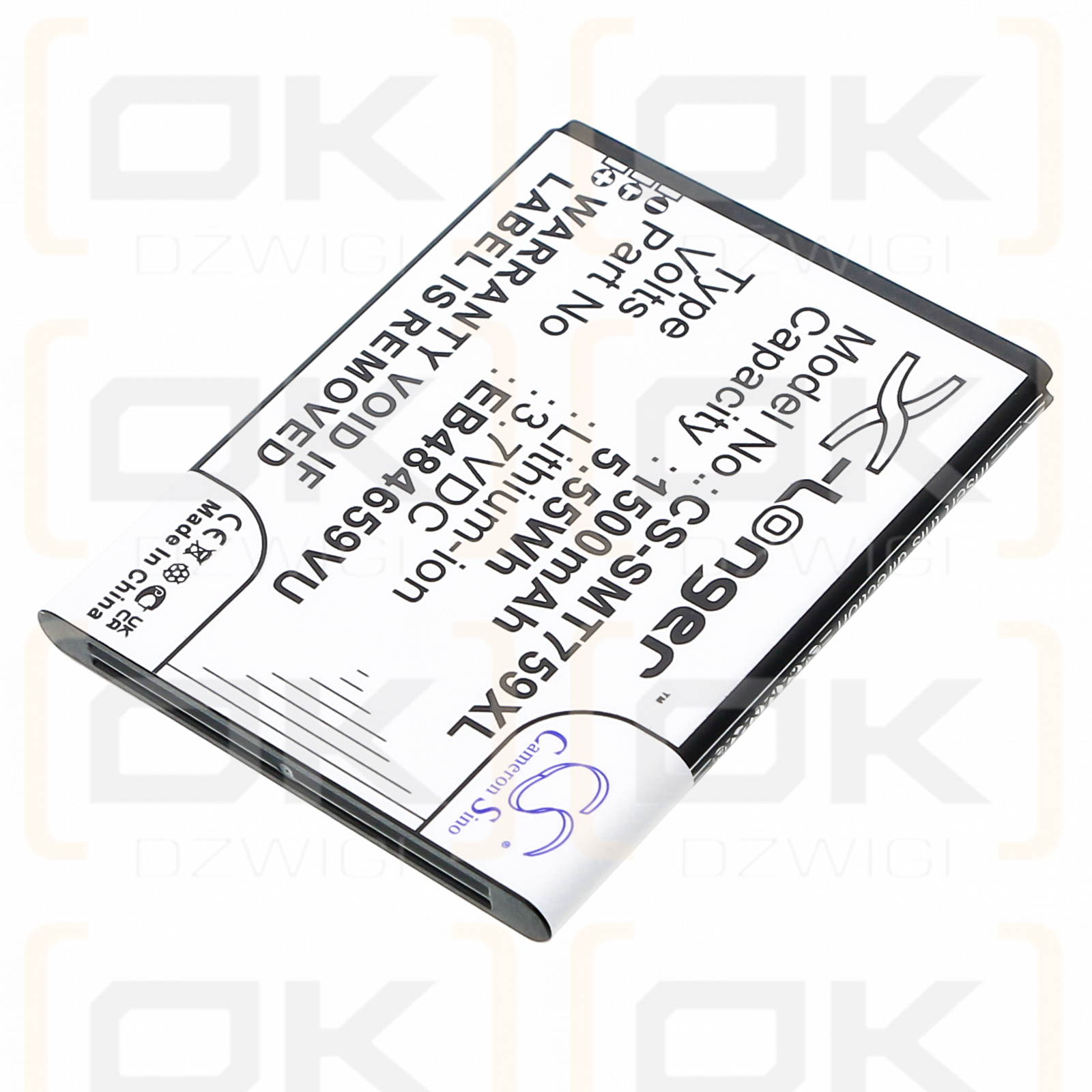 T-Mobile / EB484659VA 1500 mAh Li-Ion 3,7 V (Cameron Sino)