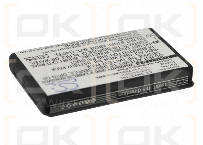 Samsung B2710 Solid / AB803446BU 750 mAh Li-Ion 3,7 V (Cameron Sino)