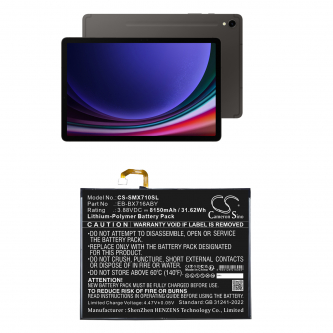Samsung SM-X716N / EB-BX716ABY 8150 mAh, polímero de litio, 3,88 V (Cameron Sino)
