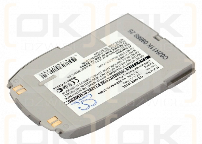 Samsung Z105 / BEX157DDE 900 mAh Li-ion 3.7 V (Cameron Sino)