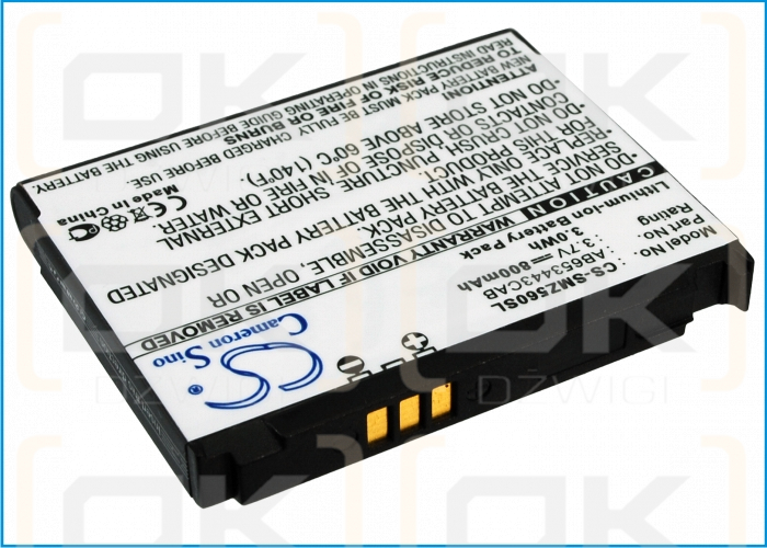 Samsung SGH-T404g / AB653443CAB 800 mAh Li-Ion 3,7 V (Cameron Sino)