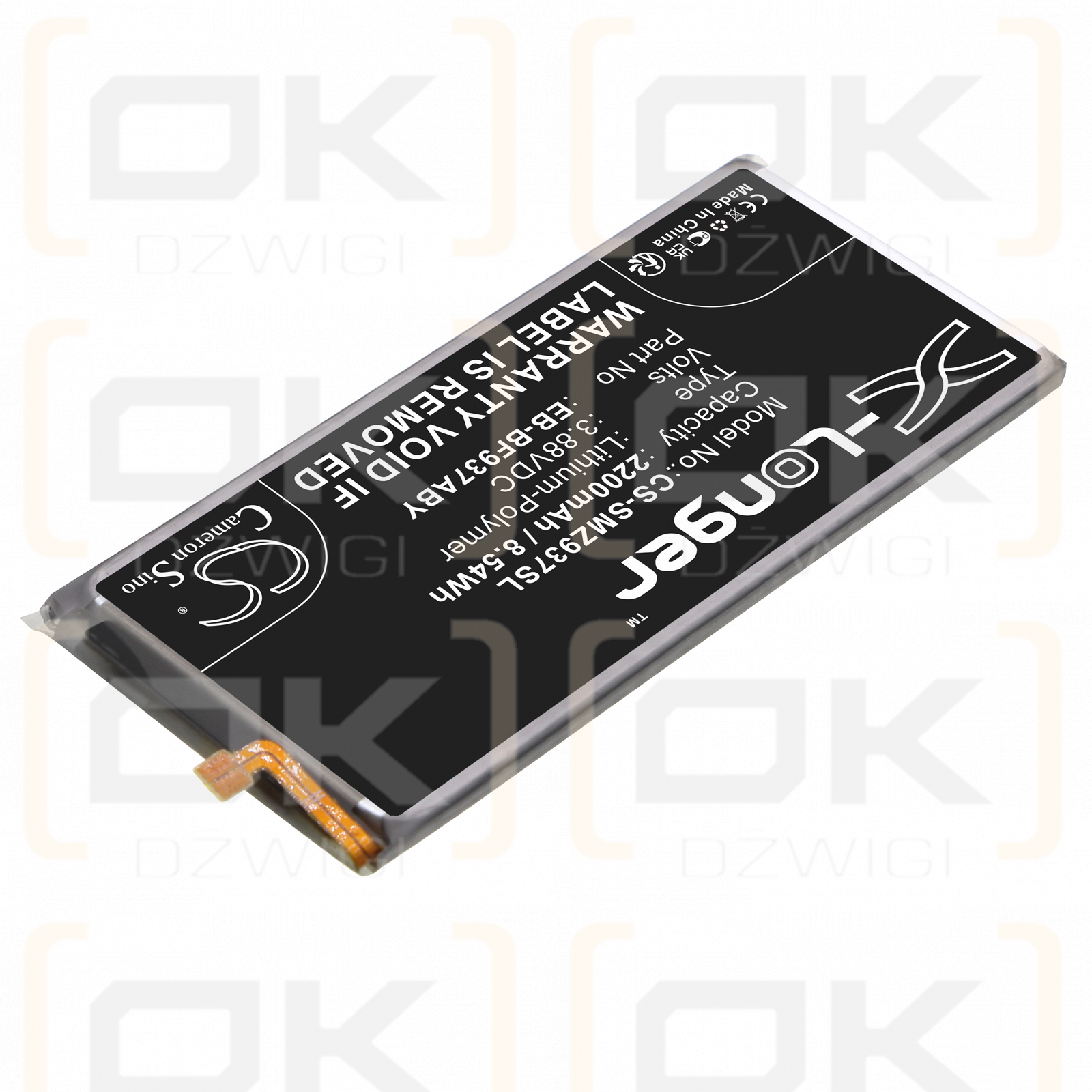 Samsung SM-F936B/DS / EB-BF937ABY 2200 mAh Li-Polymer 3,88 V (Cameron Sino)