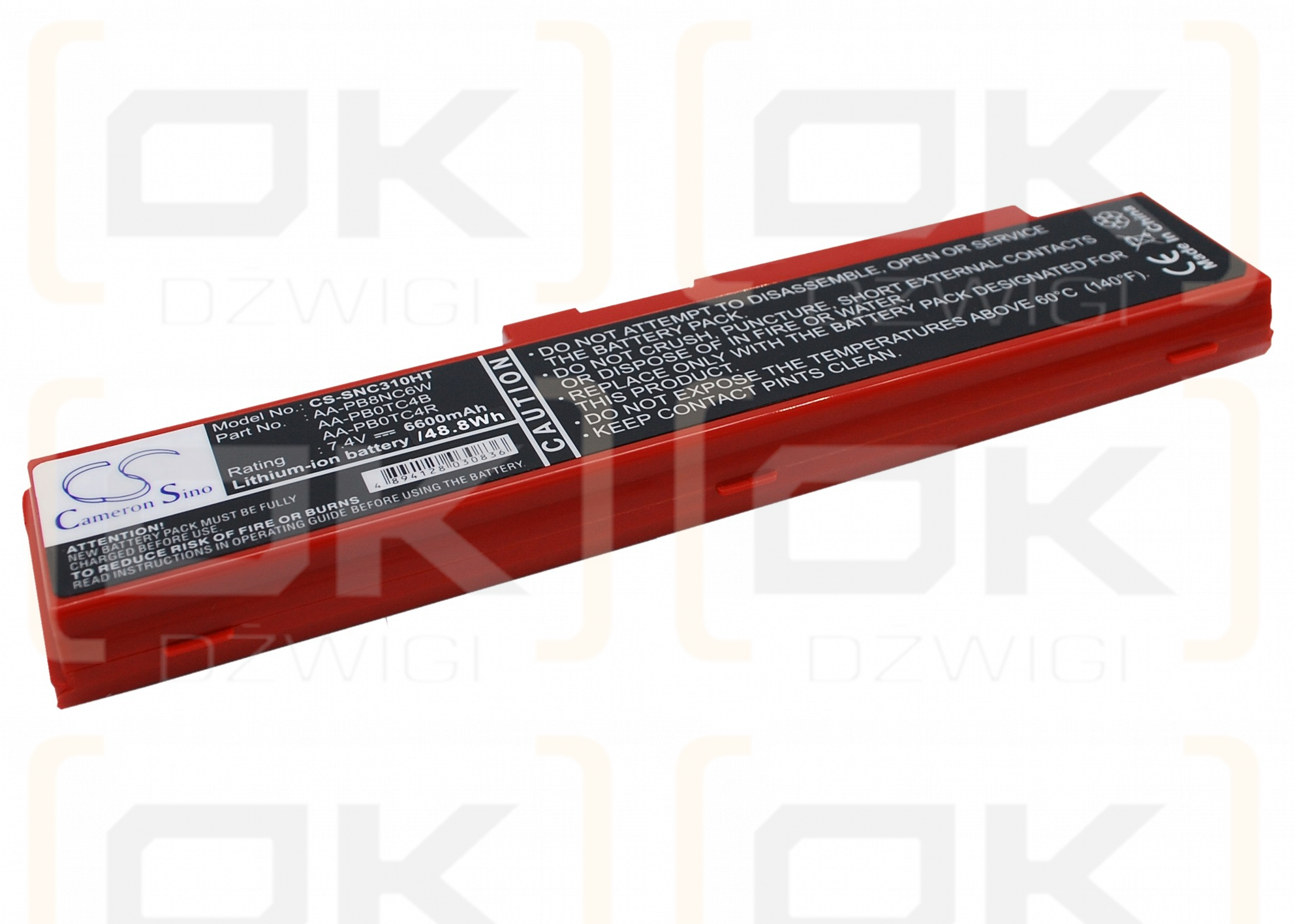 Samsung NP-NF210 / AA-PB0TC4B 6600 mAh Li-ion 7.4 V (Cameron Sino)