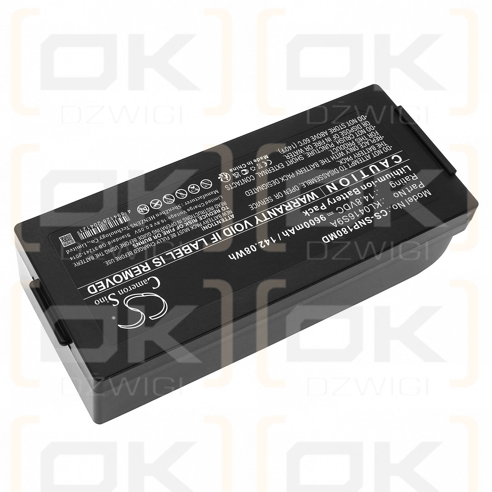 SonoScape S8 EXP / KL0416S9A 9600mAh Li-ion 14.8V (Cameron Sino)