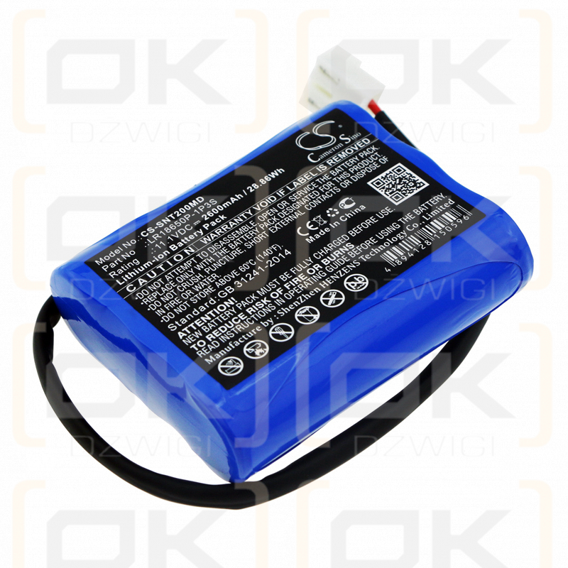 Solaris NT2A / LR18650P-1P3S 2600 mAh Li-Ion 11,1 V (Cameron Sino)