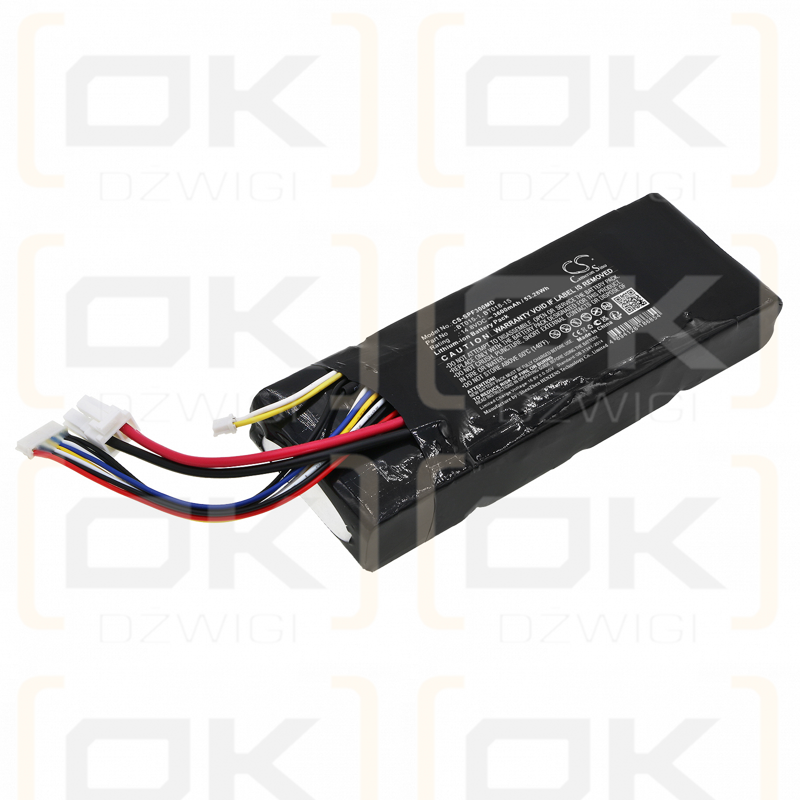 Tragbarer Sauerstoffkonzentrator AirSep Freestyle / BT015-1 3600 mAh Li-Ion 14,8 V (Cameron Sino)