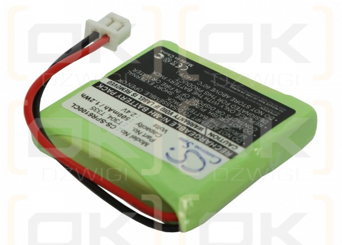 Samsung SP-R6100M / BC102168 500mAh Ni-MH 2.4V (Cameron Sino)