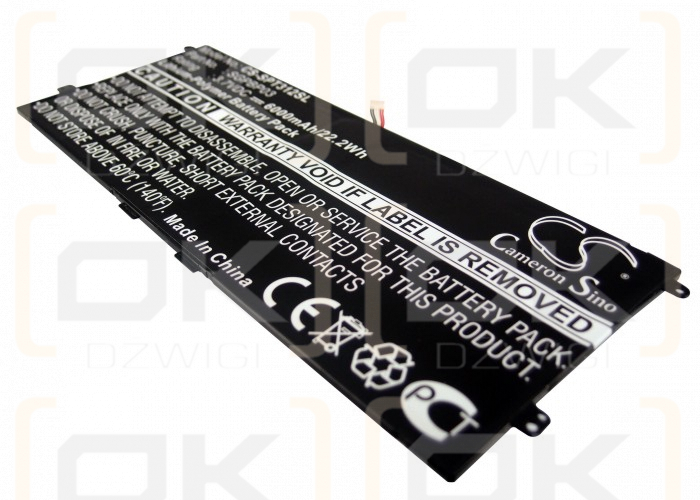 Sony SGPT133 / SGPBP03 6000 mAh Li-Polímero 3,7 V (Cameron Sino)