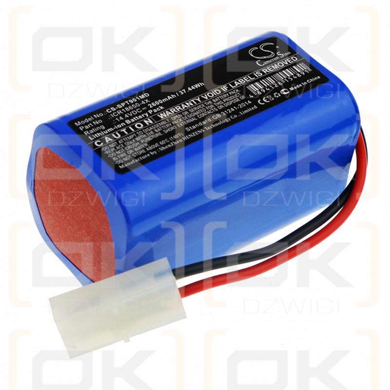 MUELLE ECG-902A / ICR18650-4X 2600mAh Li-ion 14.4V (Cameron Sino)