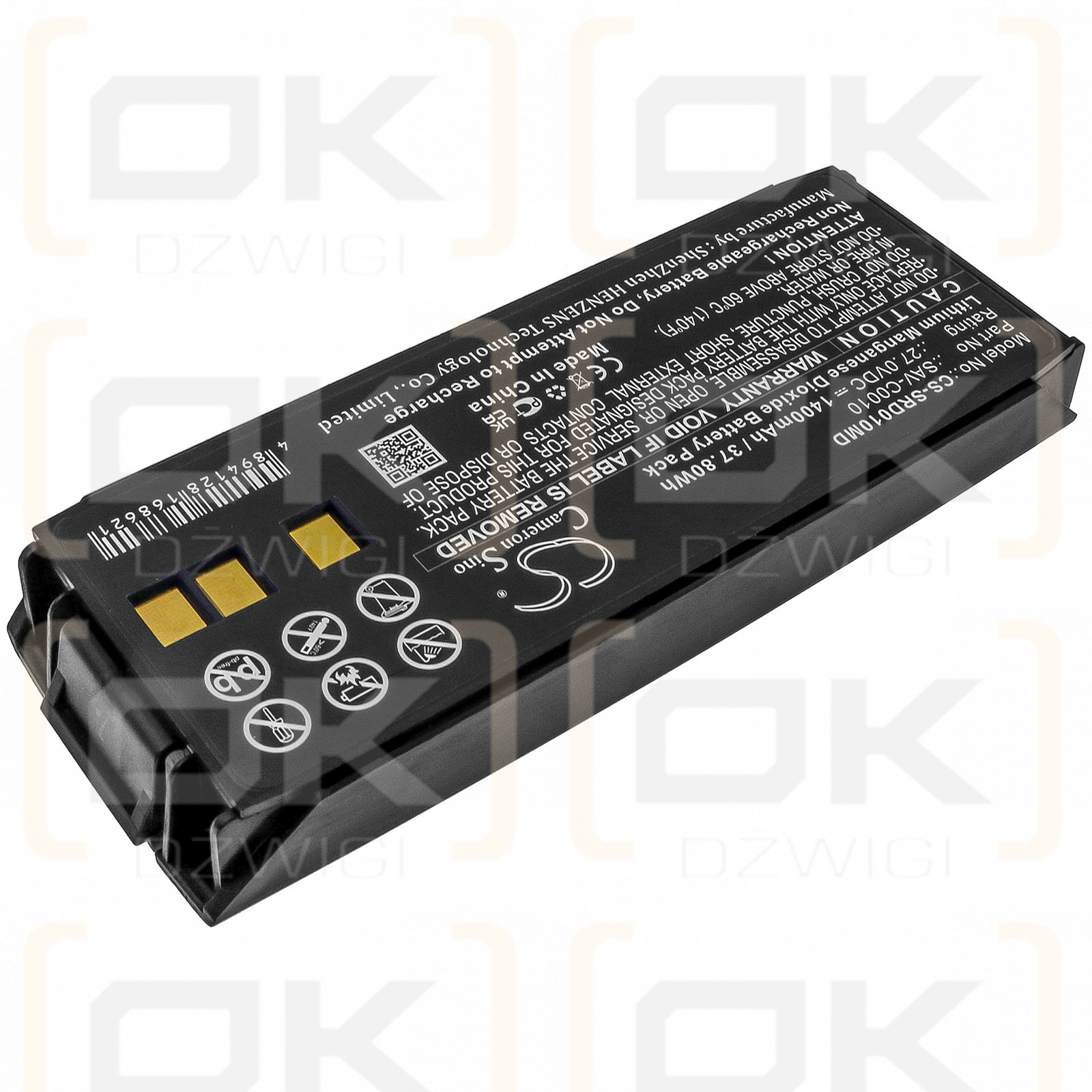 SaverOne Semi Automatic / SAV-C0010 1400mAh Li-MnO2 27.0V (Cameron Sino)