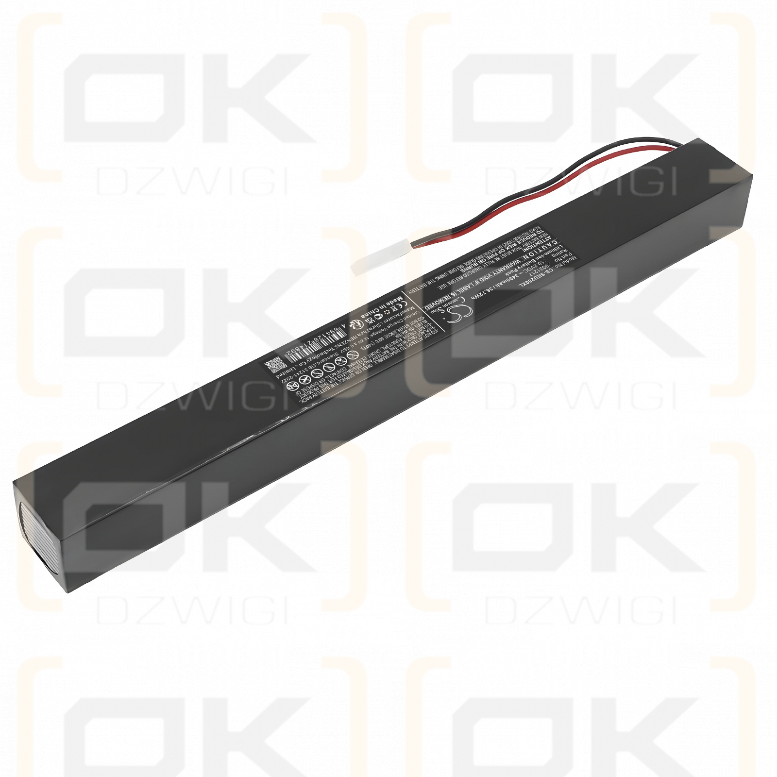Somfy V2 Roll Up / 9021217 3400 mAh Li-Ionen 10,8 V (Cameron Sino)