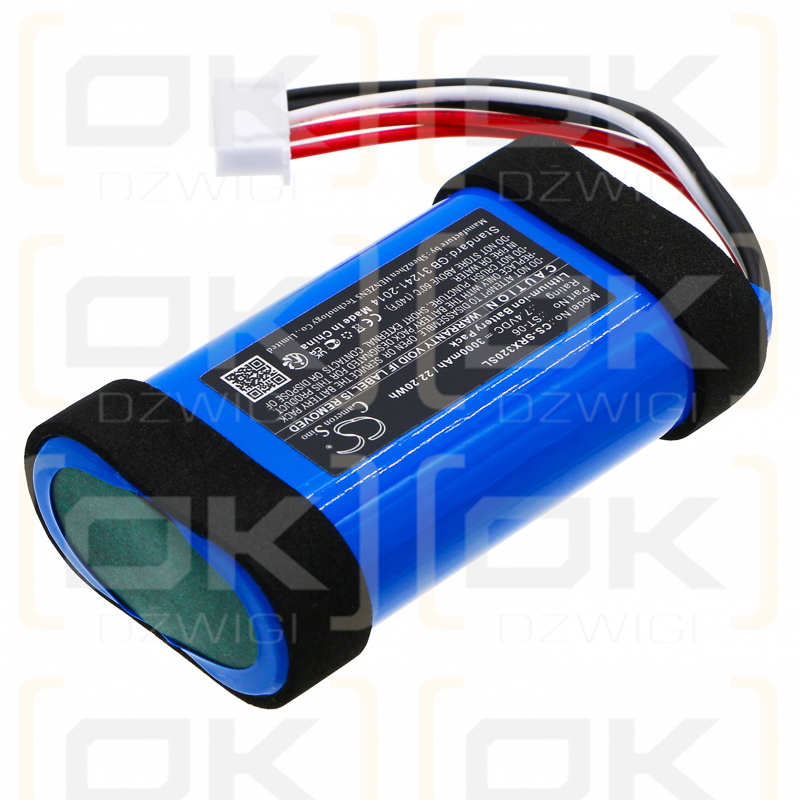 Sony SRS-XB32 / ST-06 3350 mAh Li-Ion 7,4 V (Cameron Sino)