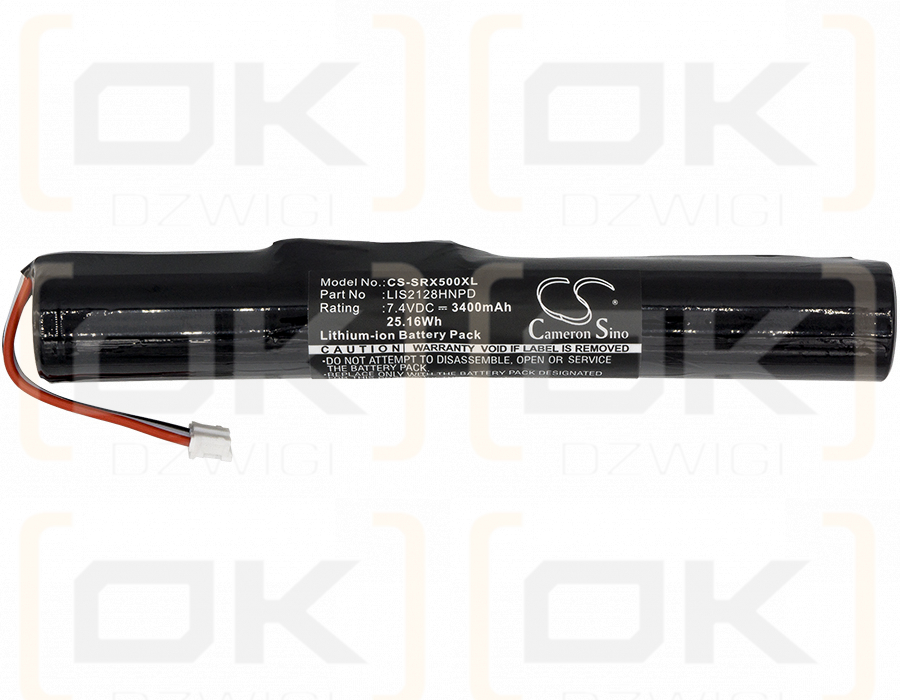 Sony SRS-X5 / LIS2128HNPD 3400 mAh Li-Ion 7,4 V (Cameron Sino)