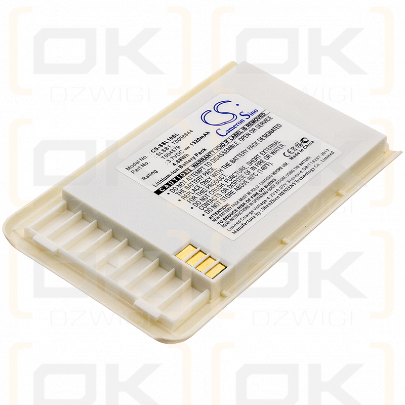 Сменный аккумулятор для Sirius Stiletto 100 SL100PK1 / SLSB1 1320 мАч Li-ion 3,7 В (Cameron Sino)