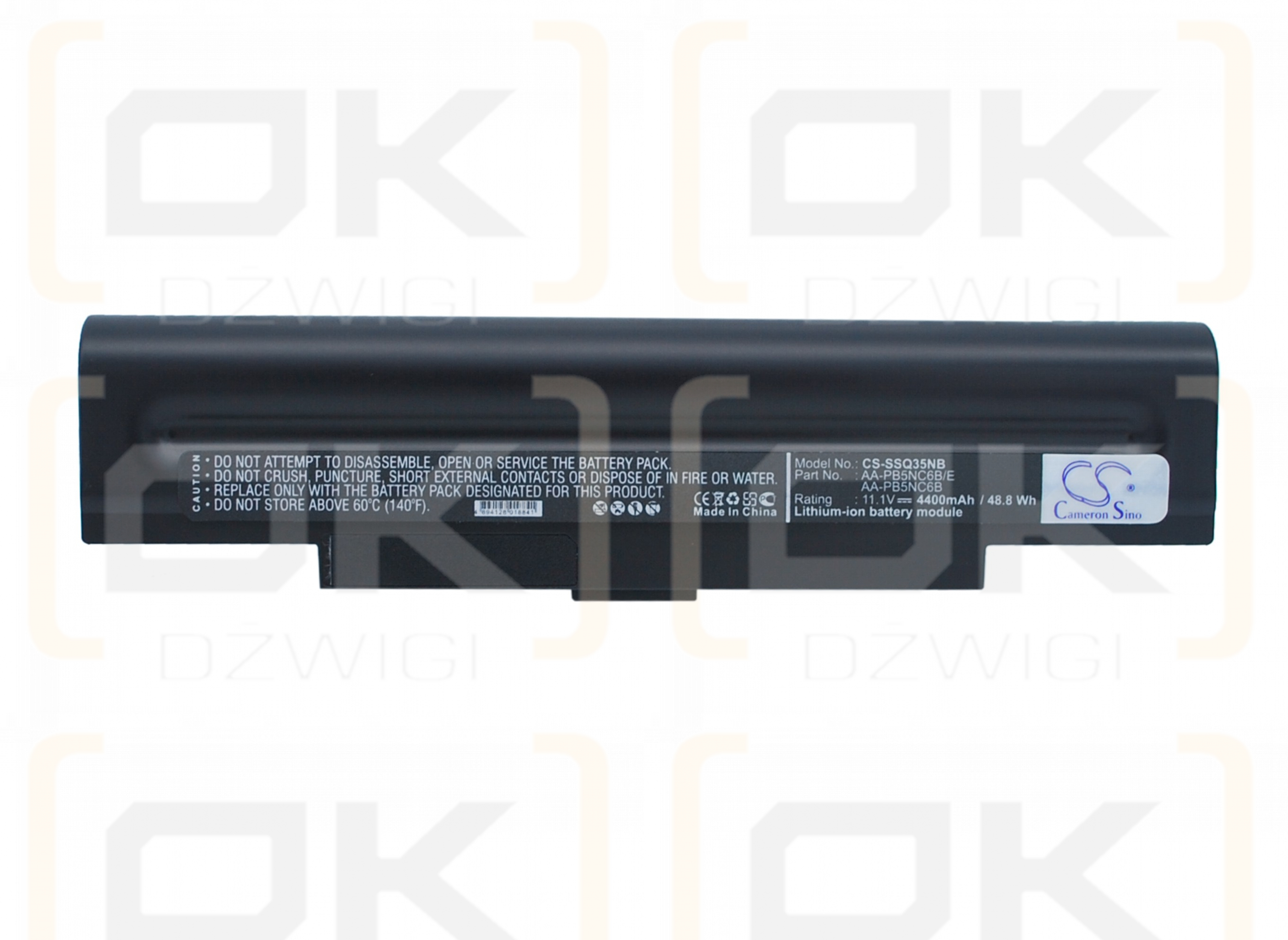 Samsung Q70-AV05 / AA-PB5NC6B 4400 mAh Li-ion 11.1 V (Cameron Sino)