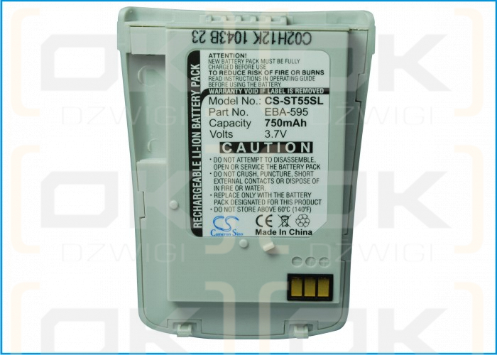 Siemens ST50 / EBA-595 750 mAh Li-Ion 3,7 V (Cameron Sino)