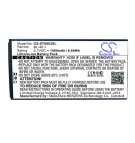 SmartFren AD683J / BL-4P-I 1800 mAh Li-ion 3.7 V (Cameron Sino)