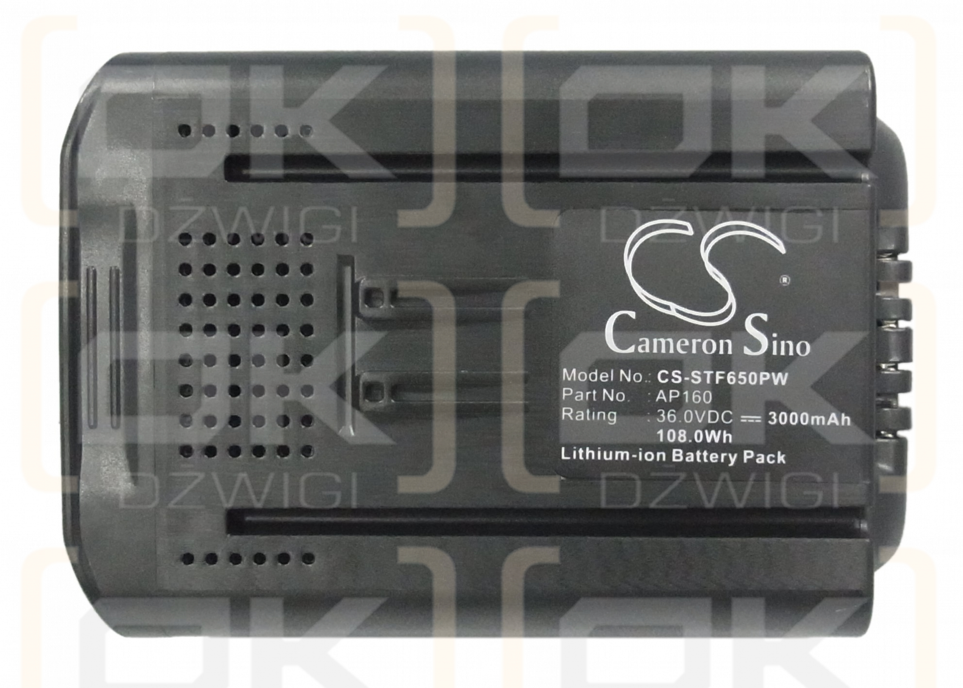 Stihl MSA200 C-BQ / AP160 3000 mAh Li-ion 6 V (Cameron Sino)