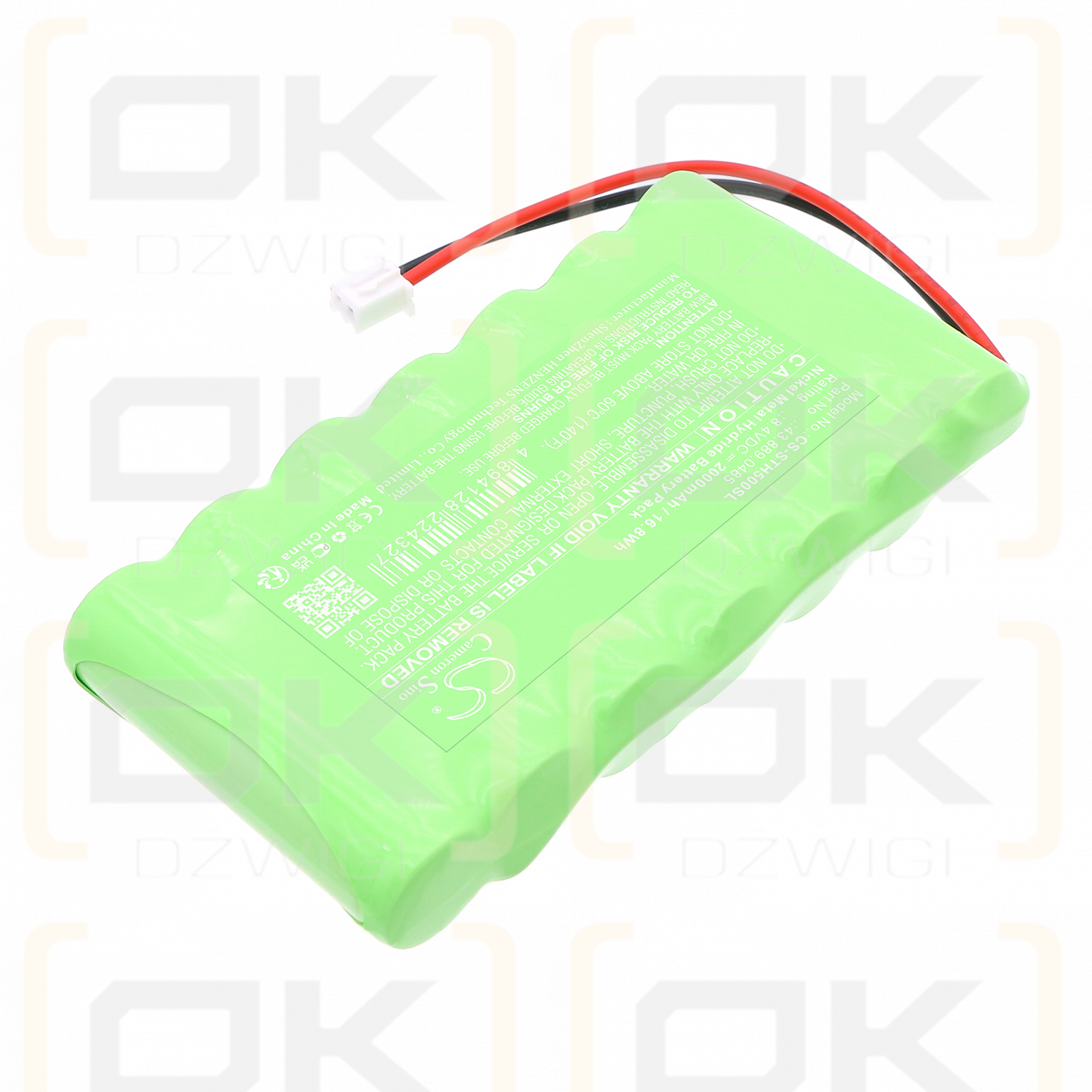 Sauter FH500 / 43.889.0485 2000 мАч Ni-MH 8.4 В (Cameron Sino)