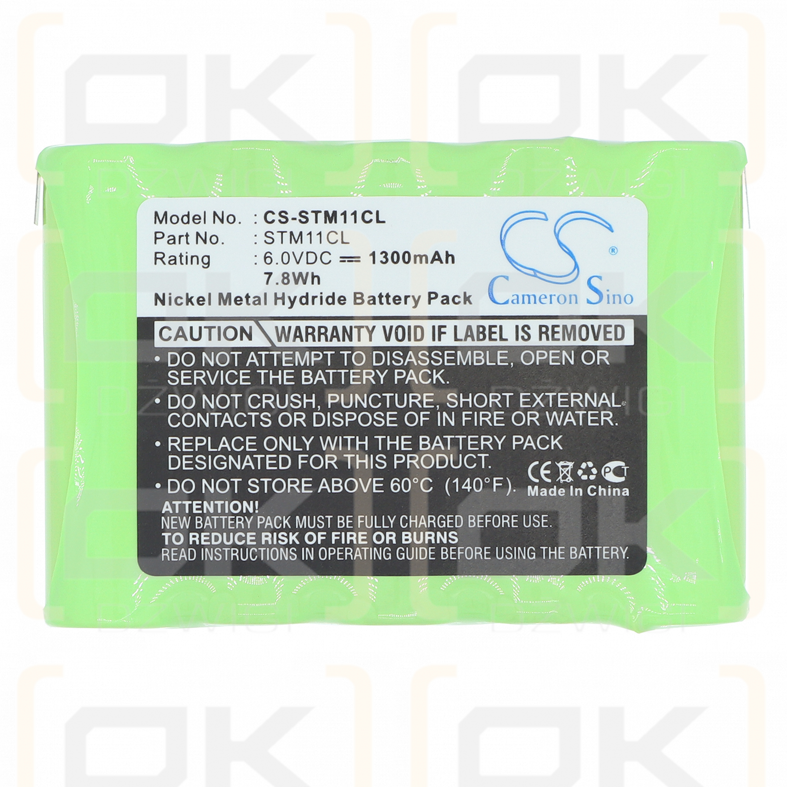 Siemens Sinus 11 1300 мАч Ni-MH 6 В (Cameron Sino)