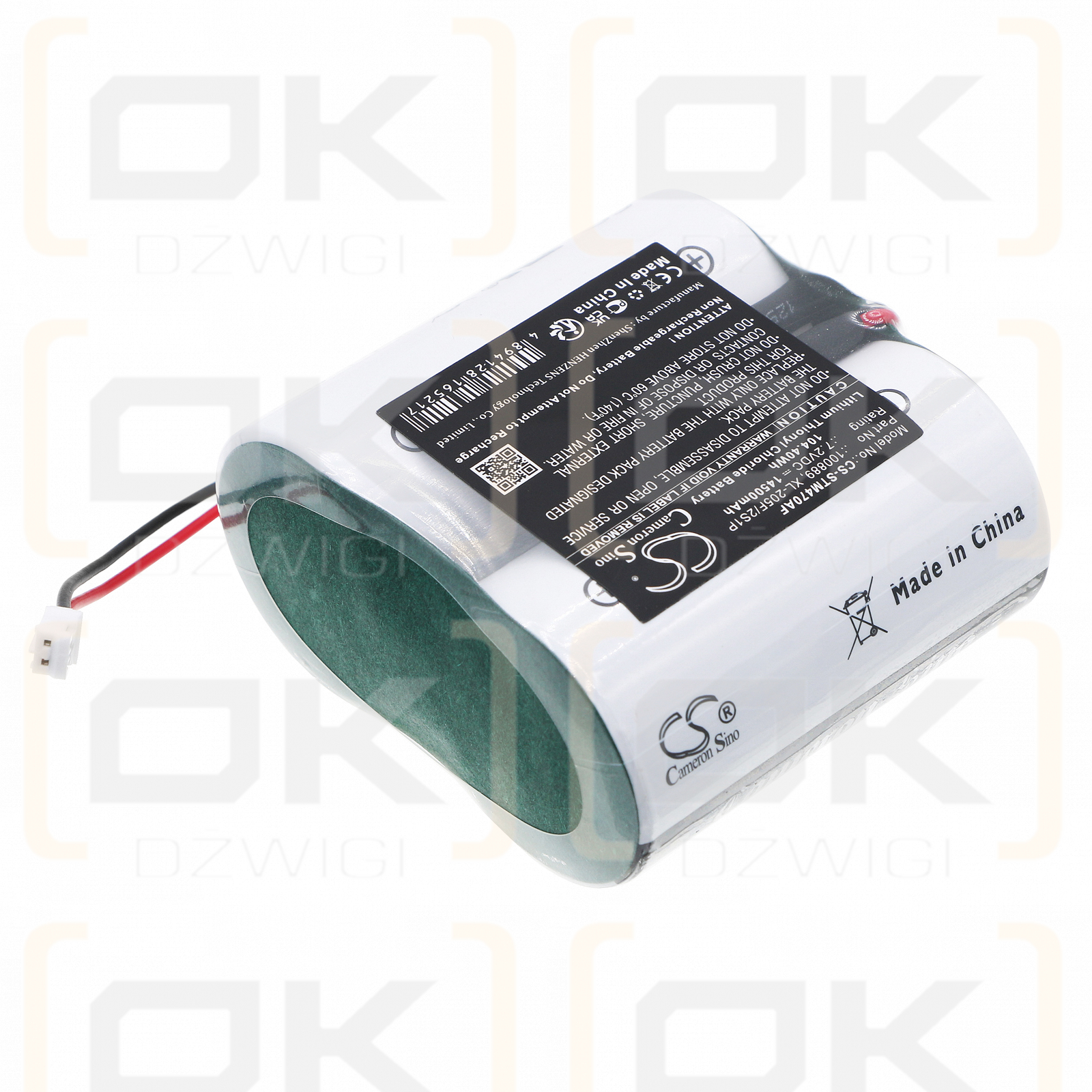 Medidores Seametrics iMAG4600 / 100889 14500mAh Li-SOCl2 7.2V (Cameron Sino)