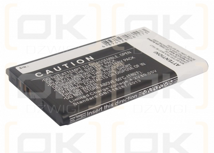 Swissvoice SV 20405855 / 43048 950mAh Li-ion 3.7V (Cameron Sino)